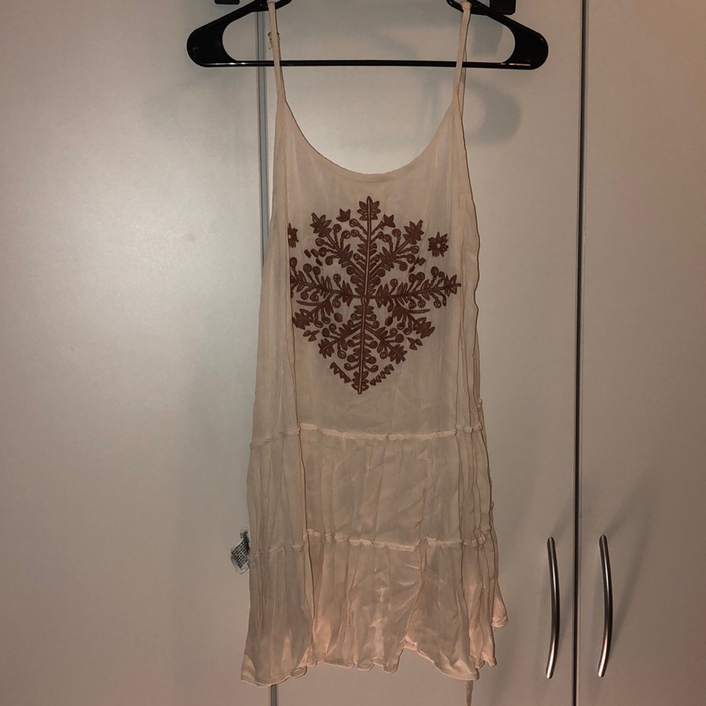 Embroidered tank top